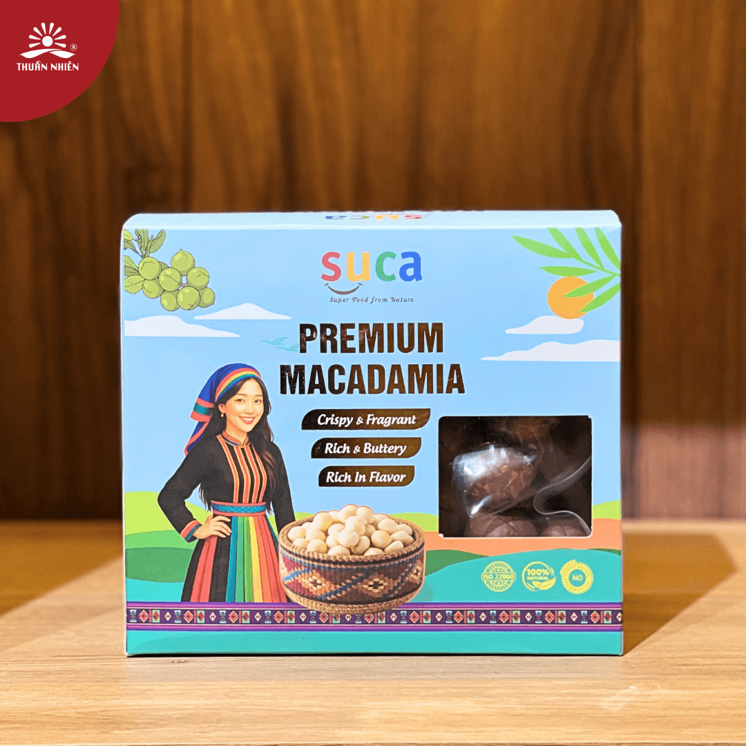 SUCA Hạt macca tách nứt 500g